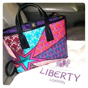 LIBERTY LONDON MARLBOROUGH IPHIS STARS TOTE